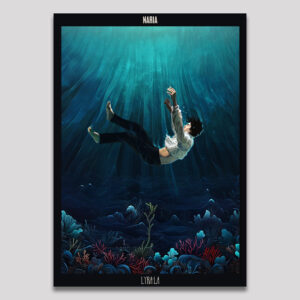 Print A2, Drowning Man, Lyra-La