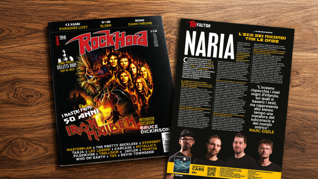 Rock Hard Magazine, Interview with Naria